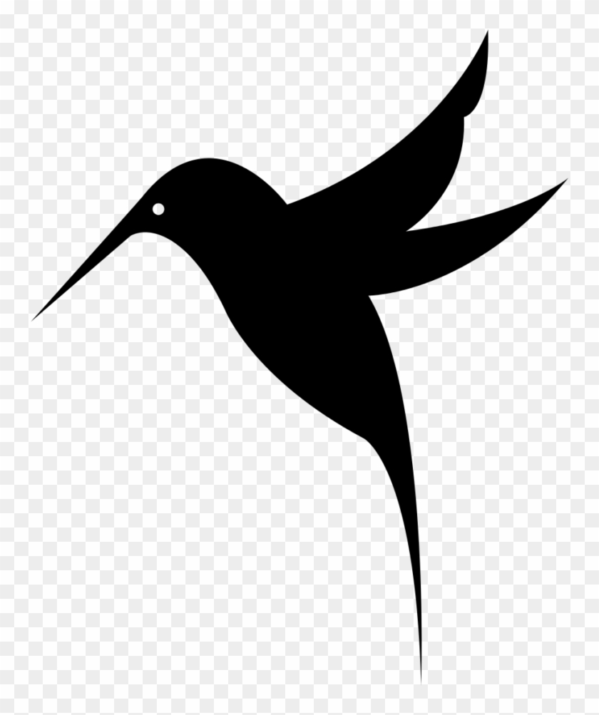 Detail Free Hummingbird Silhouette Clip Art Nomer 13