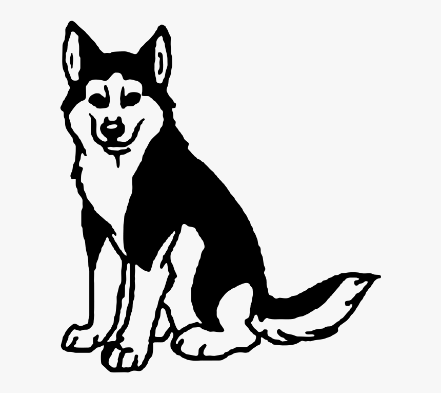 Detail Free Husky Clipart Nomer 24