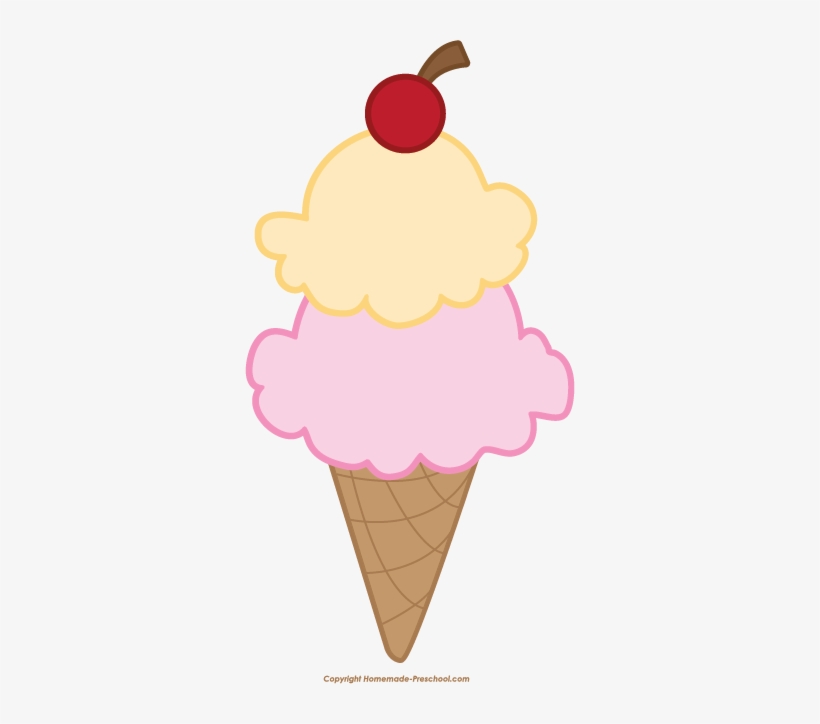 Detail Free Ice Cream Clipart Nomer 12