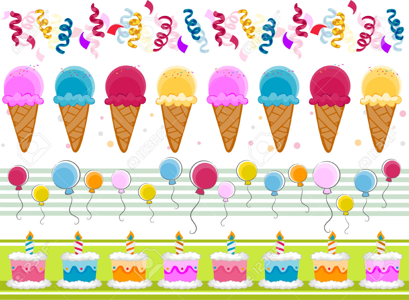Detail Free Ice Cream Clipart Nomer 38