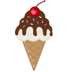 Detail Free Ice Cream Cone Clip Art Nomer 16