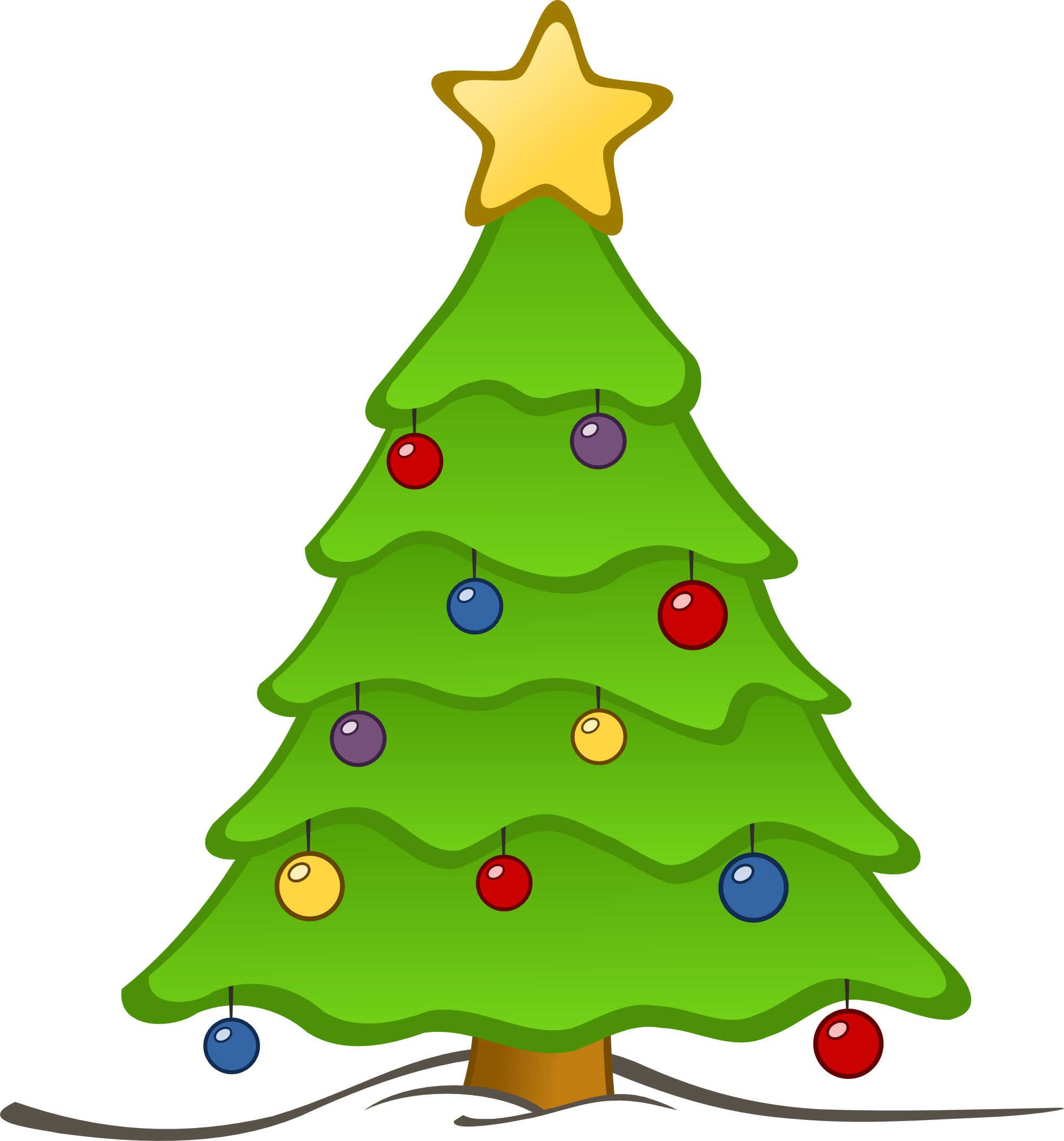 Detail Free Image Of Christmas Tree Nomer 32