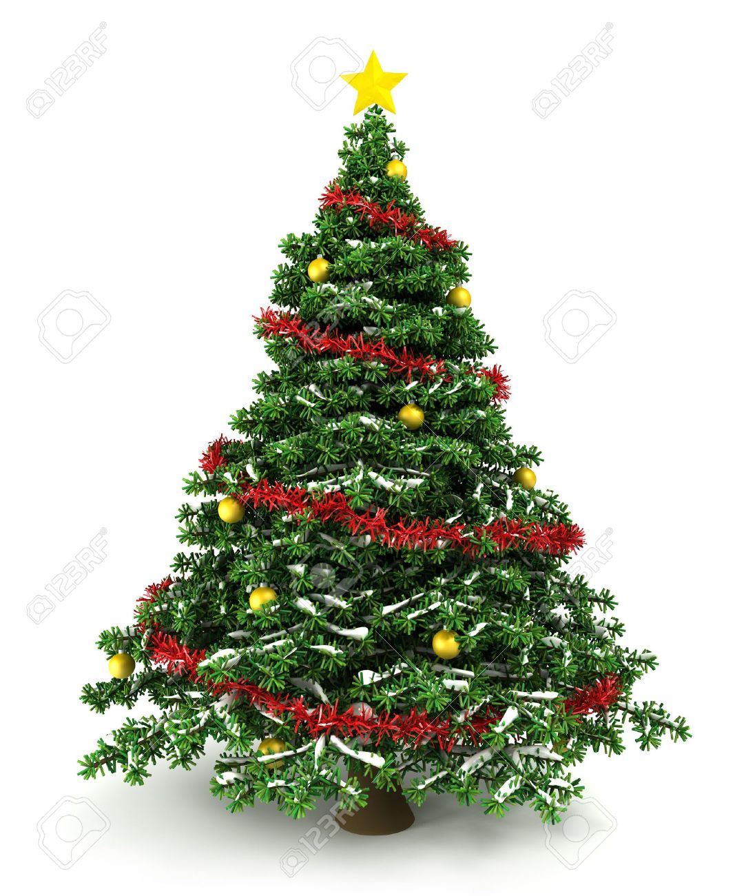 Detail Free Image Of Christmas Tree Nomer 7