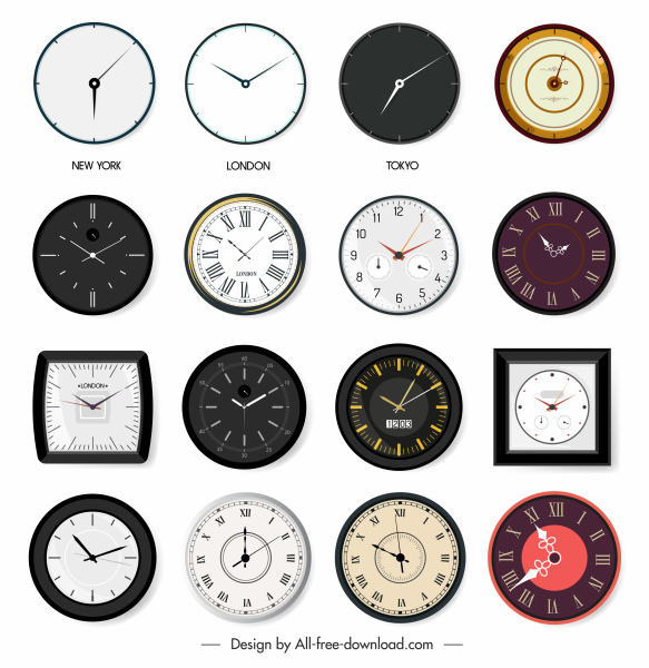 Detail Free Images Clock Nomer 40