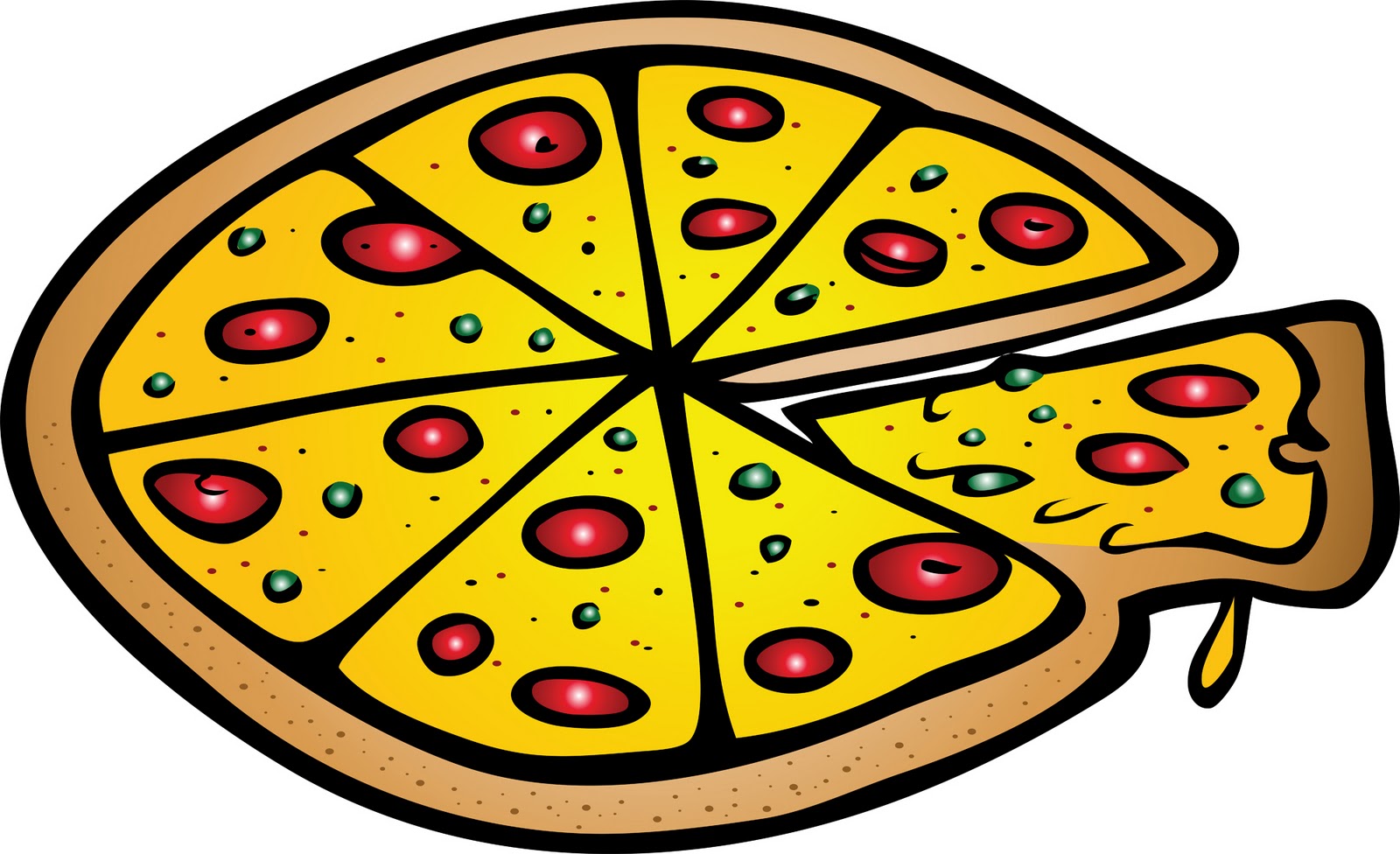 Detail Clipart Pizza Kostenlos Nomer 15