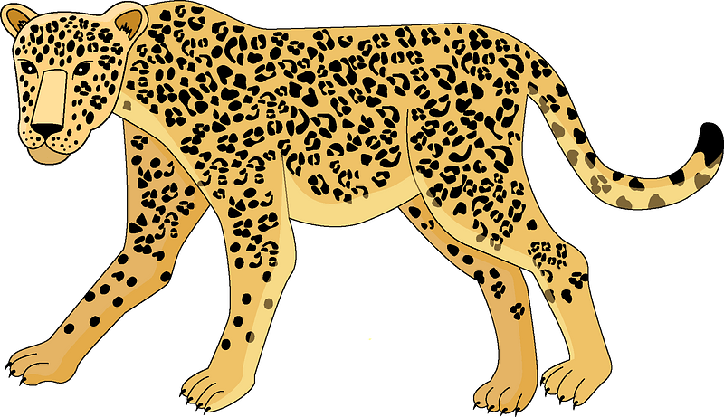 Detail Free Jaguar Clipart Nomer 42