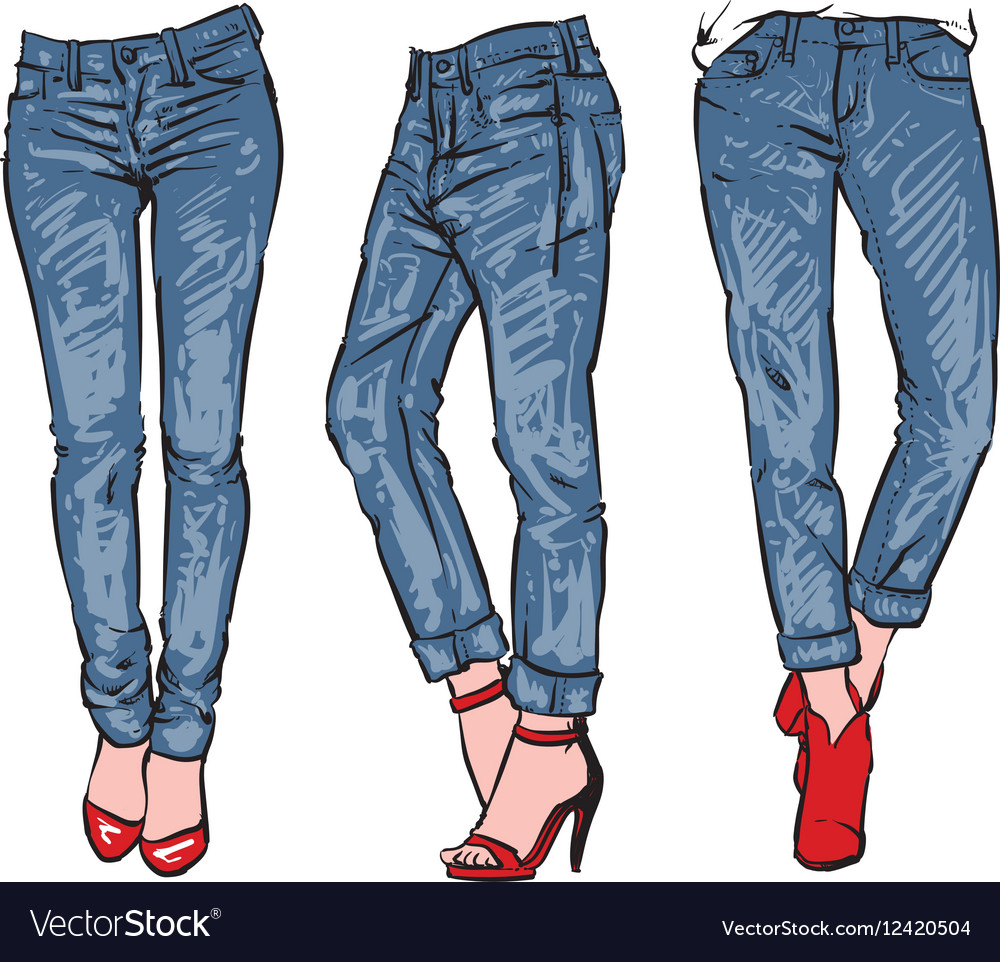 Detail Free Jeans Clipart Nomer 7