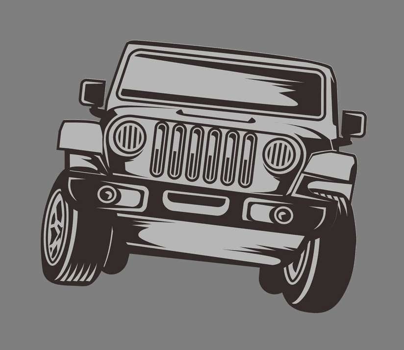 Detail Free Jeep Clipart Nomer 15
