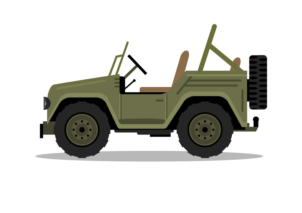 Detail Free Jeep Clipart Nomer 18
