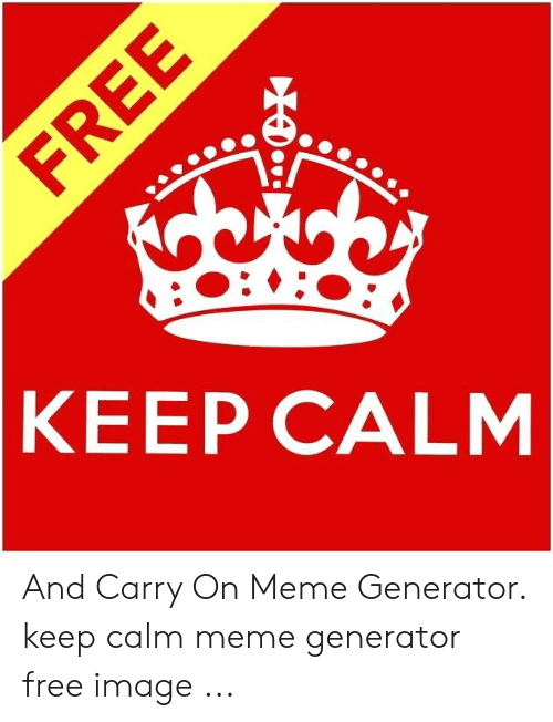 Detail Free Keep Calm Generator Nomer 47