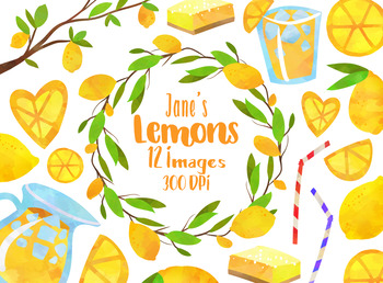 Detail Free Lemon Clipart Nomer 36