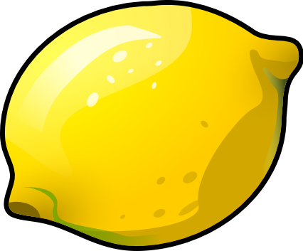 Detail Free Lemon Clipart Nomer 43