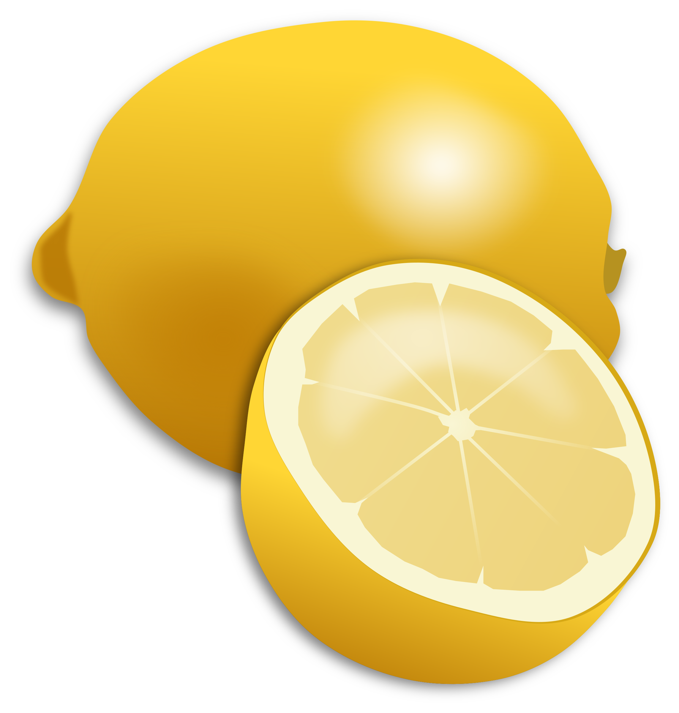 Detail Free Lemon Clipart Nomer 49