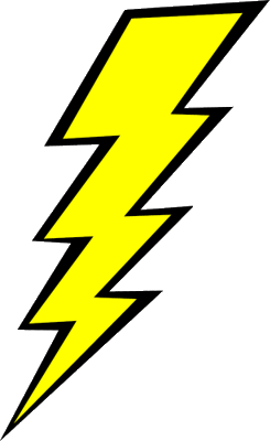 Detail Free Lightning Clipart Nomer 6