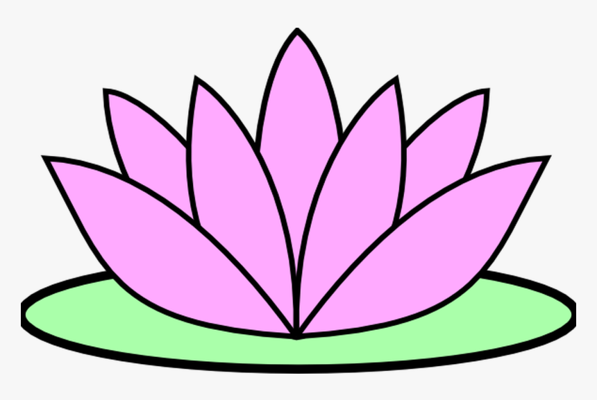 Detail Free Lotus Flower Clip Art Nomer 14