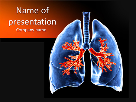 Detail Free Lung Powerpoint Template Nomer 2