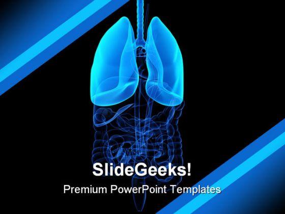 Detail Free Lung Powerpoint Template Nomer 3