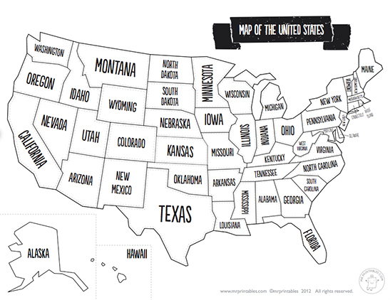 Detail Free Map Of The Usa Nomer 37