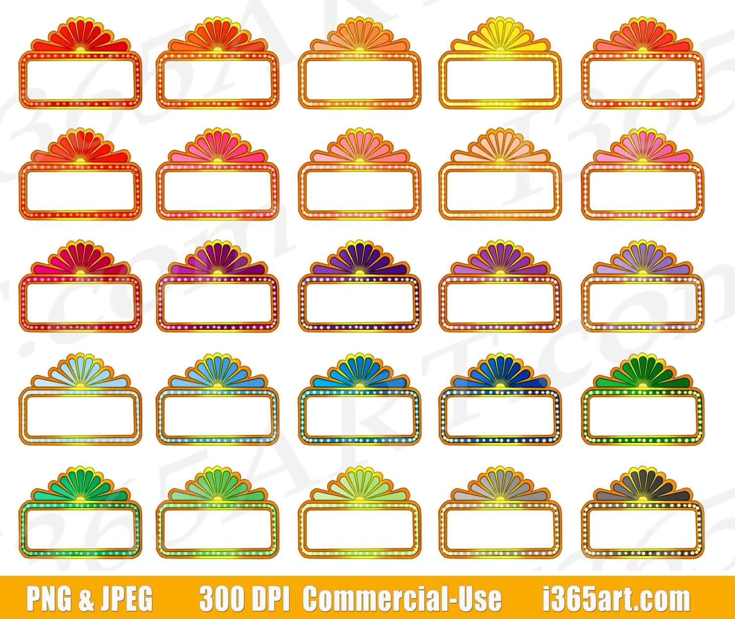 Detail Free Marquee Clipart Nomer 41