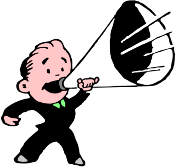 Detail Free Megaphone Clipart Images Nomer 38