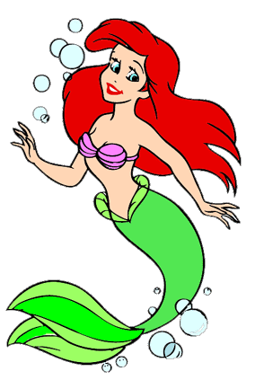 Detail Free Mermaid Clipart Nomer 51