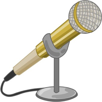 Detail Free Microphone Clip Art Nomer 28