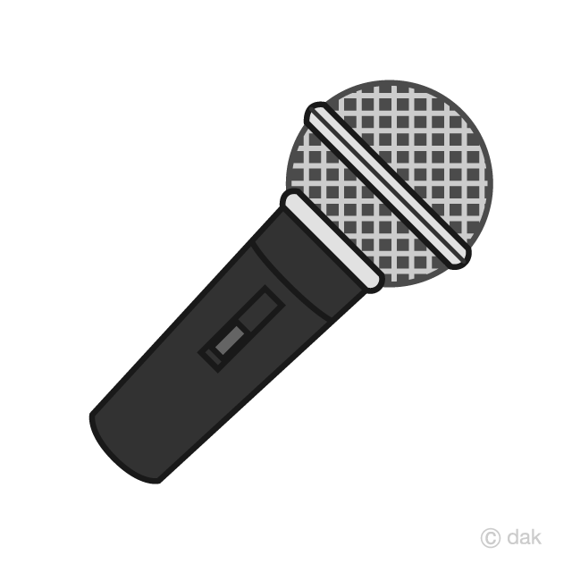 Detail Free Microphone Clip Art Nomer 5