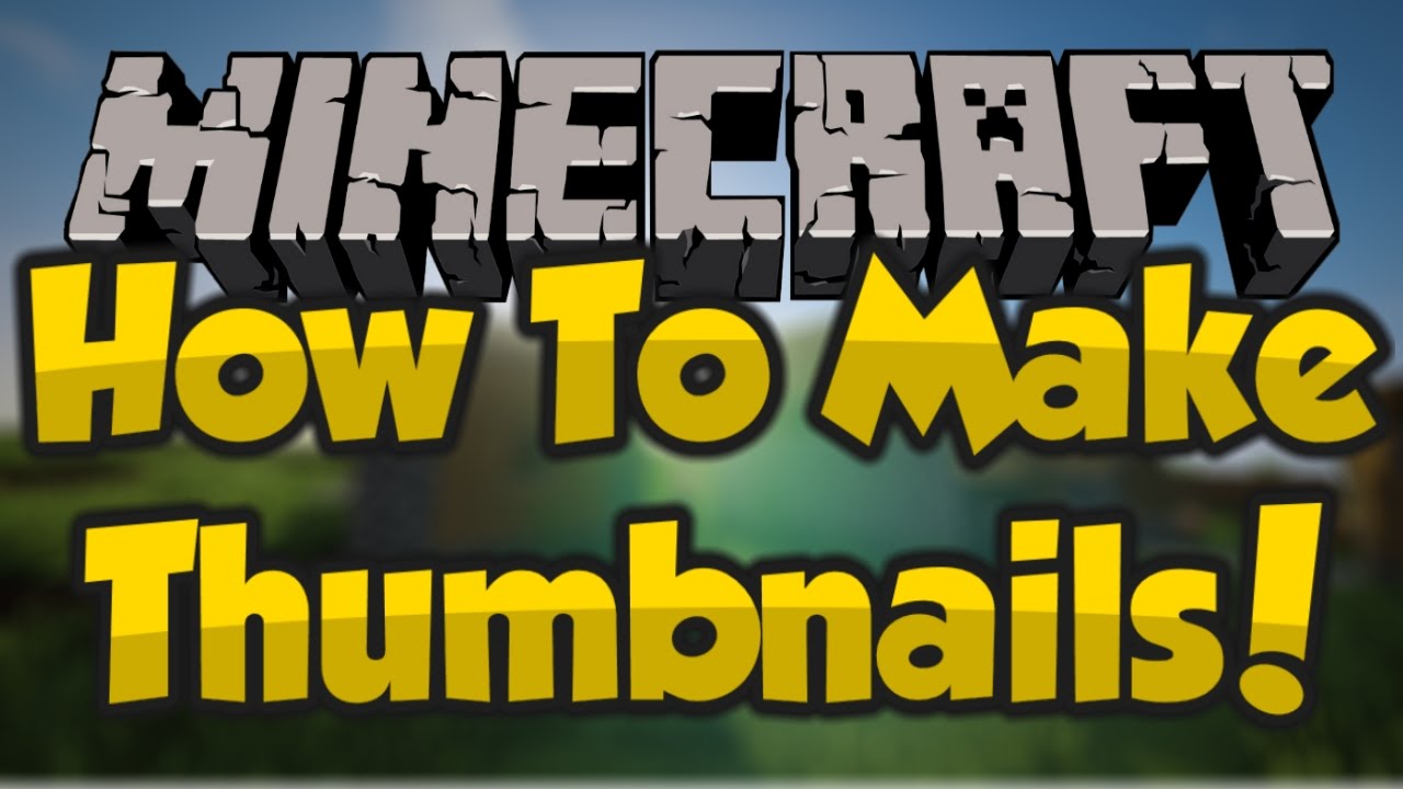 Detail Free Minecraft Thumbnails Nomer 7