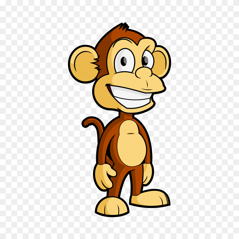 Detail Free Monkey Clipart Nomer 18