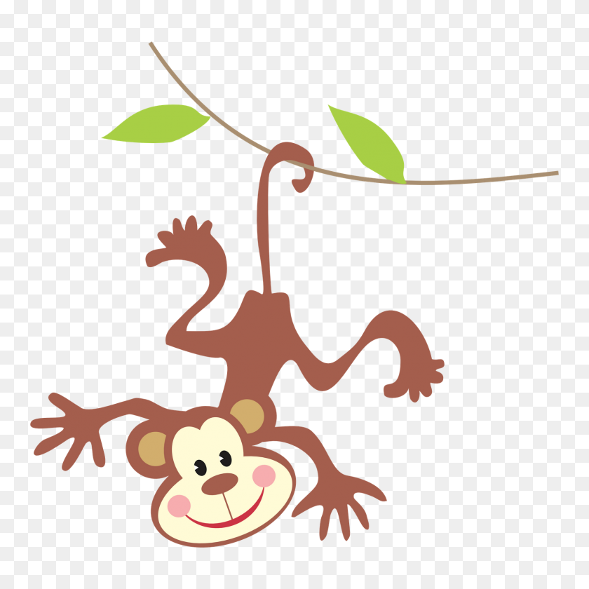 Detail Free Monkey Clipart Nomer 22