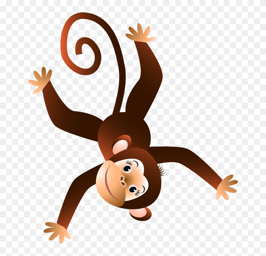 Detail Free Monkey Clipart Nomer 53