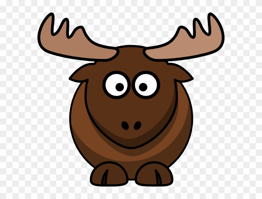 Detail Free Moose Clipart Nomer 22