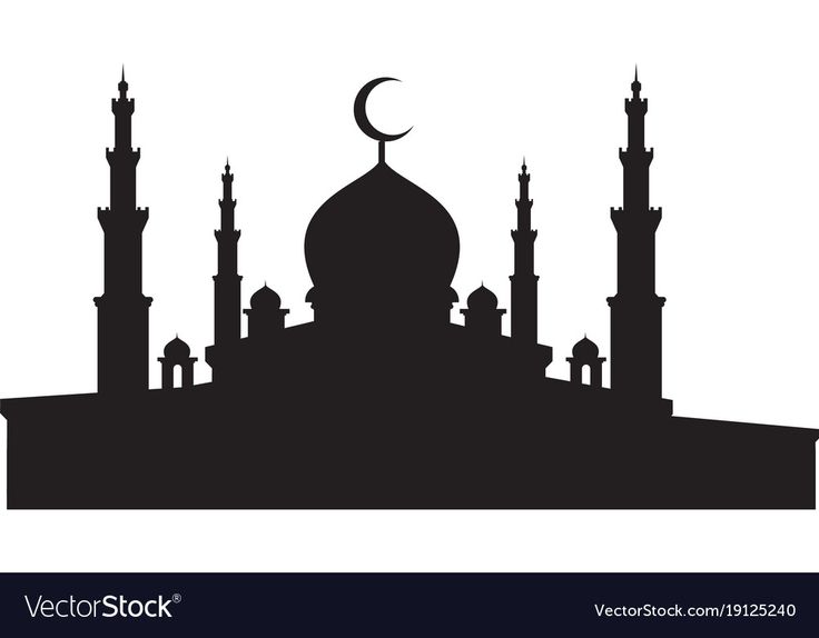 Detail Free Mosque Vector Nomer 11