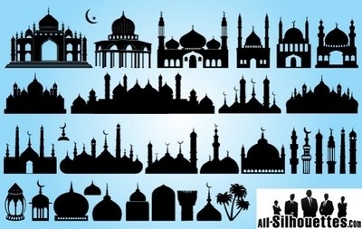 Detail Free Mosque Vector Nomer 12
