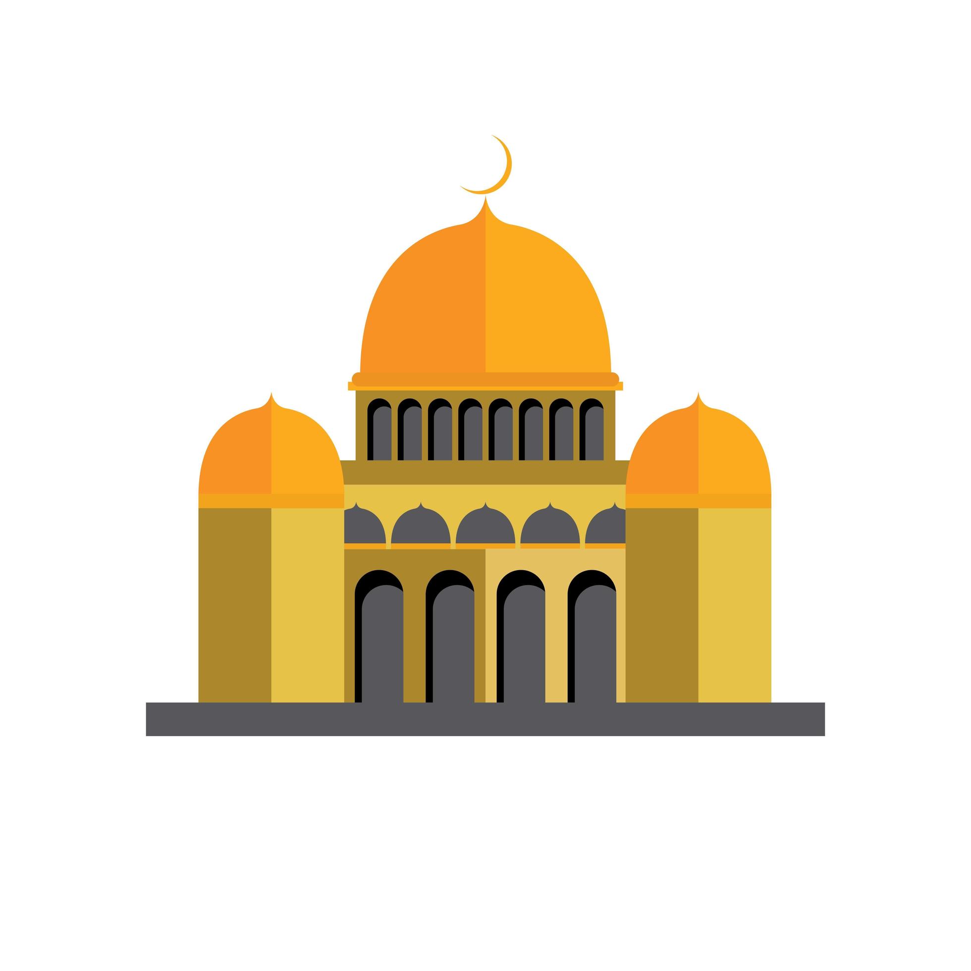 Detail Free Mosque Vector Nomer 30
