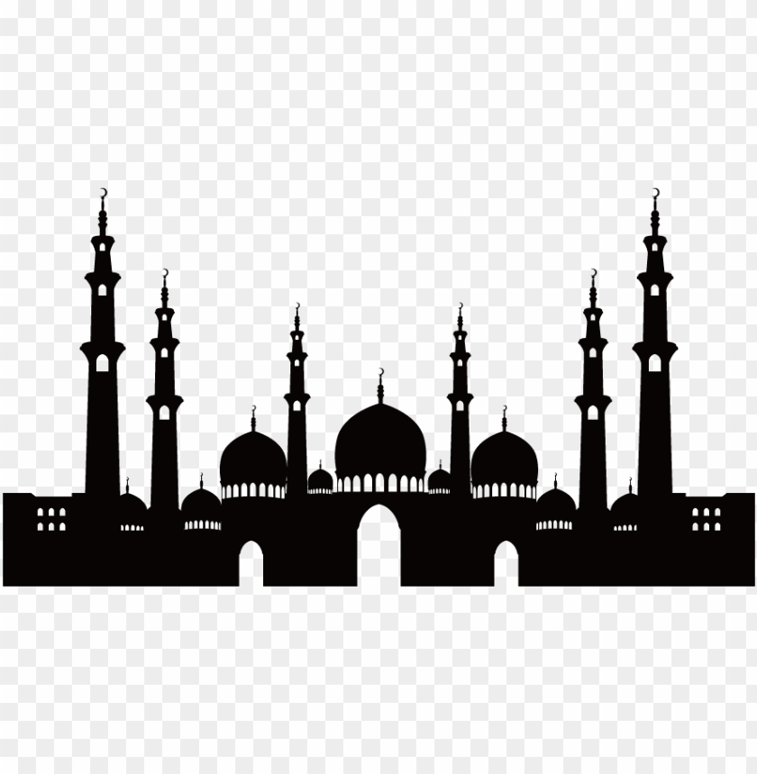 Detail Free Mosque Vector Nomer 47