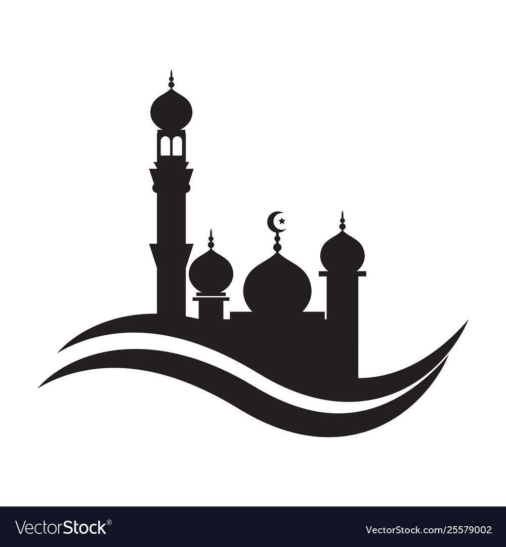 Detail Free Mosque Vector Nomer 6