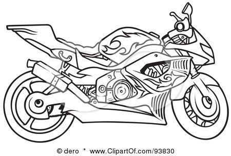 Detail Free Motorcycle Clipart Images Nomer 39