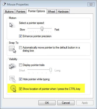 Detail Free Mouse Pointer Highlight Nomer 40