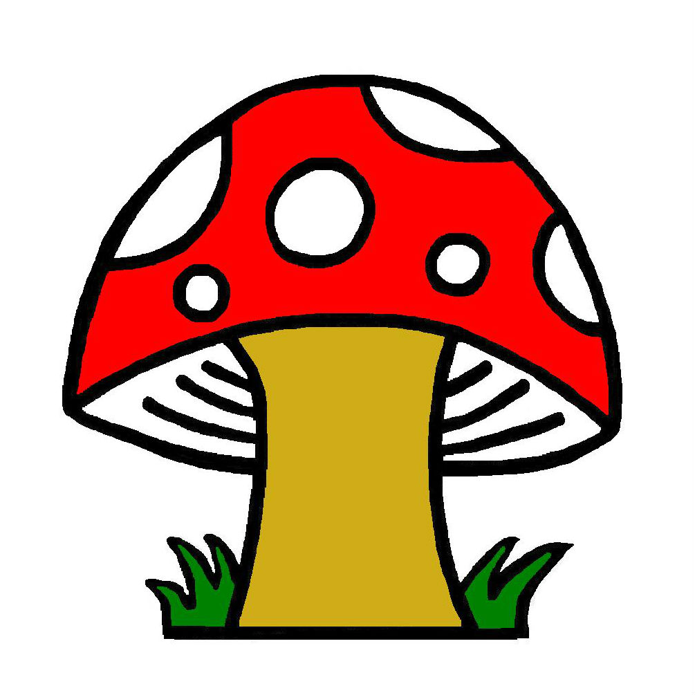 Detail Free Mushroom Clipart Nomer 12