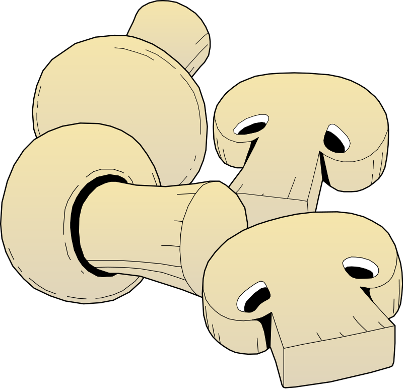 Detail Free Mushroom Clipart Nomer 36