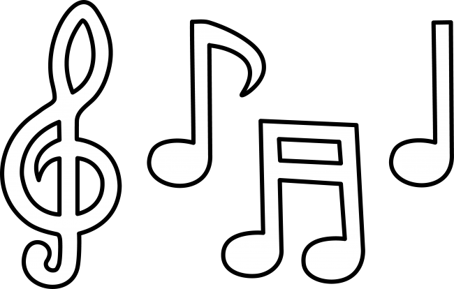 Detail Free Music Note Clipart Nomer 33