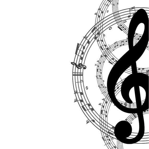 Detail Free Music Note Clipart Nomer 44