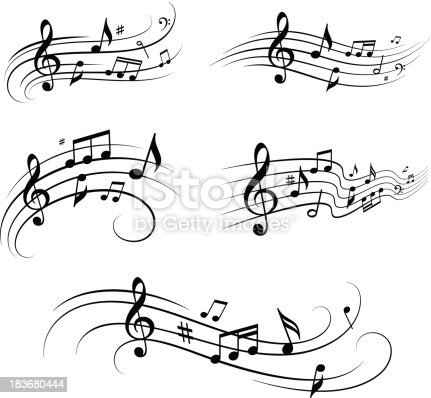 Detail Free Music Notes Nomer 21