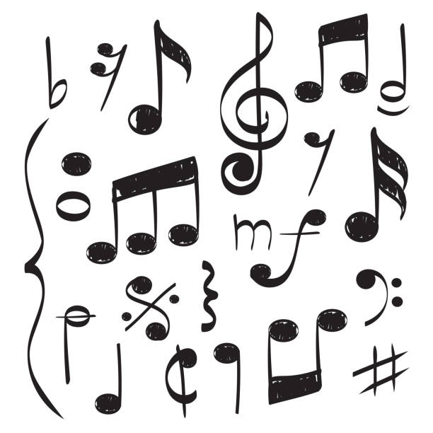 Detail Free Music Notes Nomer 22