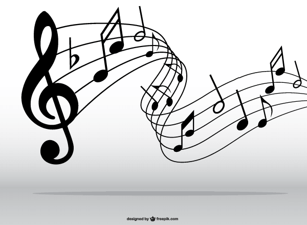 Detail Free Music Notes Clipart Nomer 22