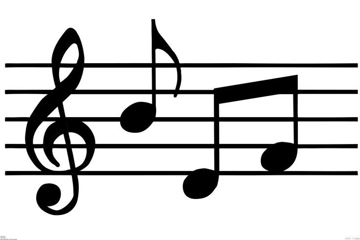 Detail Free Music Notes Clipart Nomer 27