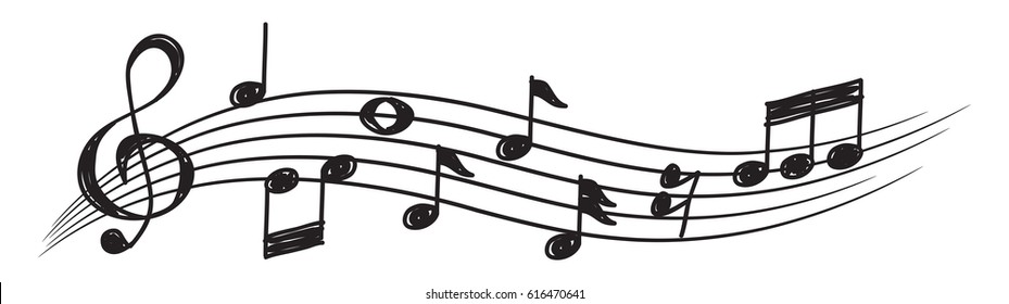 Detail Free Musical Notes Clip Art Nomer 28