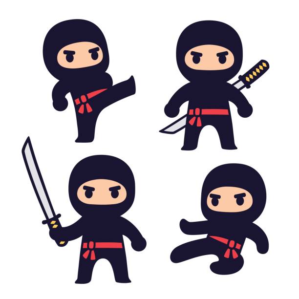 Detail Free Ninja Clipart Nomer 3