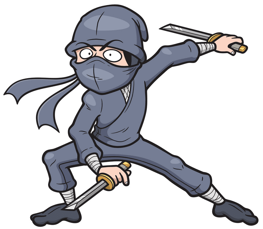 Detail Free Ninja Clipart Nomer 47